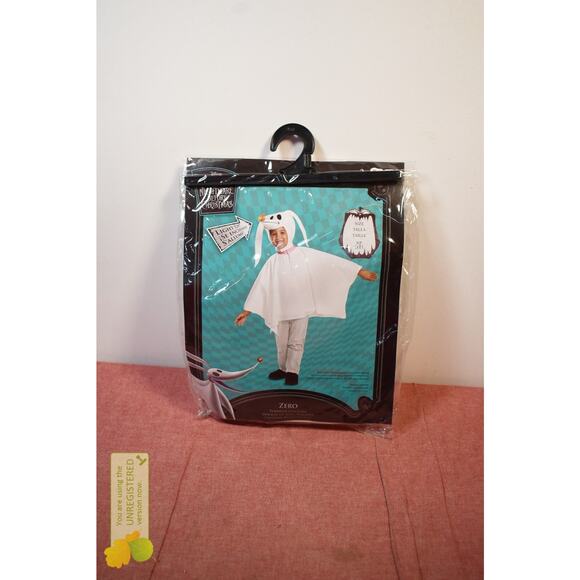 Halloween Toddler Disney The Nightmare Before Christmas Zero Costume 2T* - Picture 2 of 7